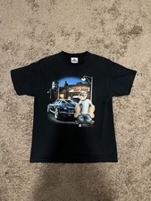 Vintage Popeye The Sailor Man Hot Rod Shirt 2002 Size M