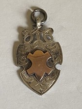 Серебро Hallmarked 1926/28 Gold On Silver