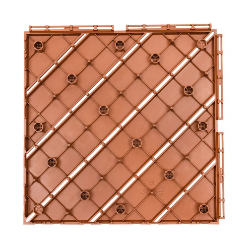 36 Stck. Terrassenfliese ineinandergreifende Holzboden Pflastersteine Fliesen Outdoor 12 Zoll x 12 Zoll - Bild 22 von 44