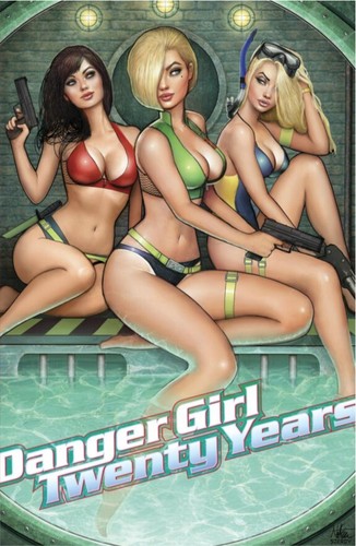 Danger Girl Twenty Years Variant Cover by Nathan Szerdy / 500 Made!
