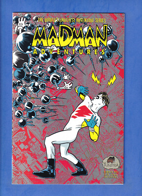 MADMAN #1 Michael Allred サイン入り Madman Adventures #1 Signed Artist Mike Allred Gold Ink Tundra