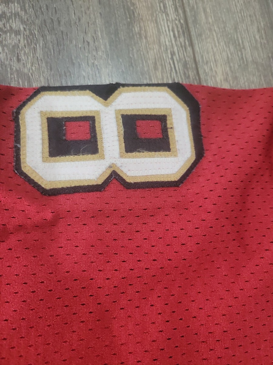 AUTHENTIC VINTAGE TERRELL OWENS 49ERS JERSEY 52 2xl REEBOK AUTHENTIC VINTAGE TERRELL OWENS 49ERS JERSEY 52 2xl REEBOK