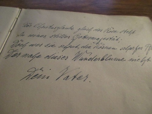 Poesiealbum 1936-55 Berlin-Schöneberg 41 Eintr. Tschöcke Buzanavski von Perfall - Picture 2 of 12