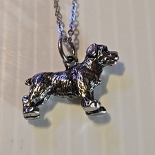 ROTTWEILER ROTT DOG BREED Pendant Charm / 20" STAINLESS STEEL NECKLACE