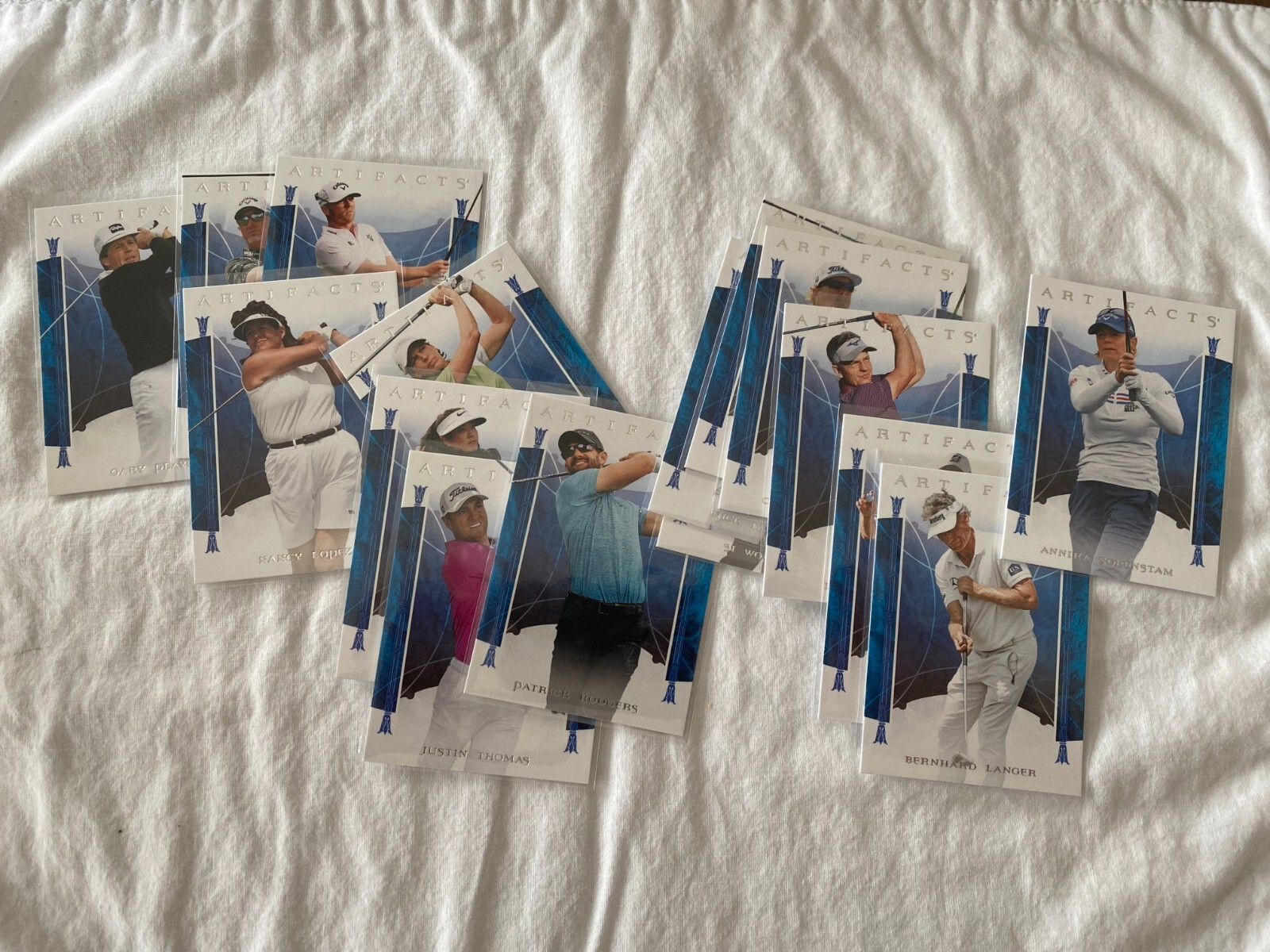 2024 Upper Deck Portfolio Golf Artifacts / Horizontal inserts Complete your set