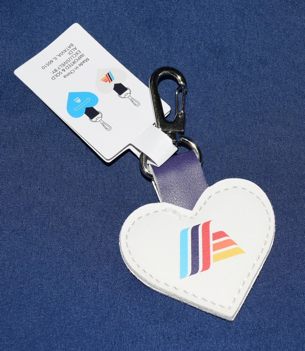 ALDI Quarter Keeper Holder Keychain Heart NWT