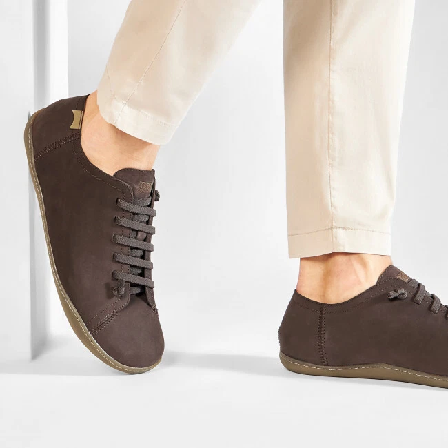 Men's Camper Peu Cami Brown Nubuck Leather Sneakers Slip On Shoes Elastic Laces
Opens in a new windo