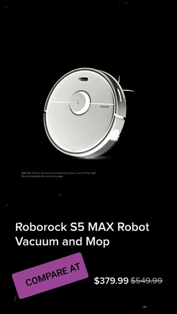 Roborock S5MAX Robot Vacuum Cleaner 