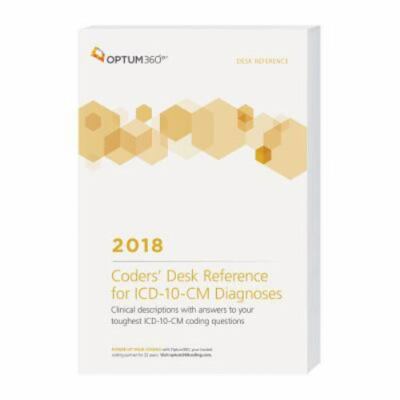 Coders Desk Reference for Diagnoses (ICD-10-CM) 2018, Optum360, New Book