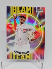 Hunter Greene Rookie 2022 Topps Stadium Club Chrome Beam Team #BT-11 REDS
