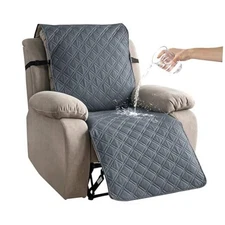 23.6'' Recliner Chair Covers 100% Waterproof Recliner Cover,Non-Slip Recliner 
