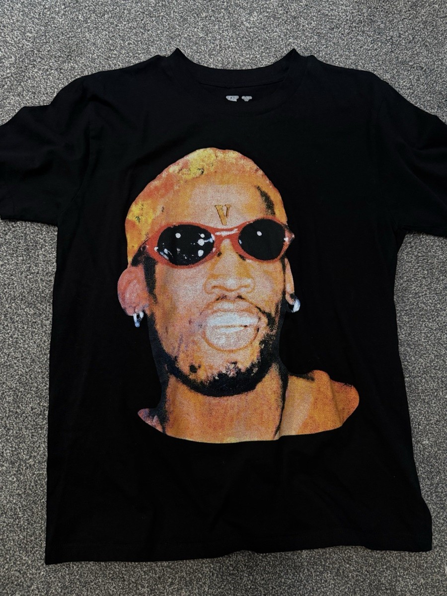 VLONE MENS DENNIS RODMAN EXCLUSIVE SUPREME RETRO RARE TSHIRT 