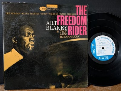 Art Blakey The Freedom Rider 1964 Blue Note OG Mono Wayne Shorter Lee Morgan Ear