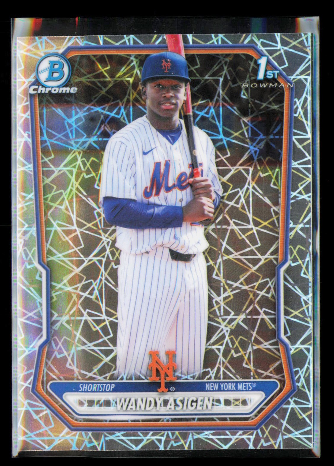 Wandy Asigen #BCP-152 2026 Bowman Chrome Prospects Laser Mets