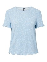 Pieces O-Neck Top Pcflora, Damen, GrößE S, Schwarz, Baumwolle, Modell-Nr. BC