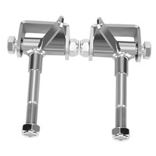 Go Kart Steering Spindle Bracket Set 5/8" Axle Long Replacement for 4-1/2"