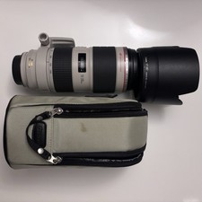 Canon EF 70-200mm 1:2.8L IS USM II Telephoto Lens w/ ET-87 Hood A SHIPS FREE