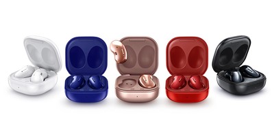 SAMSUNG Galaxy Buds Live True Wireless Earbuds US Version Active Mystic White