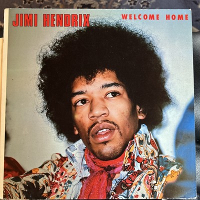 Vintage 1981 Jimi Hendrix Welcome Home LP Germany Astan Vinyl Psychedelic Record