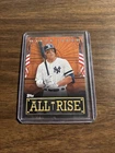 Aaron Judge RARE ALL RISE TOPPS INVESTMENT CARD SSP  YANKEES