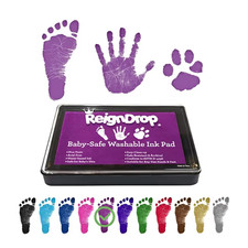 Baby Safe Ink Pad Contact Hand Foot Print Keepsake Newborn Footprint Handprint