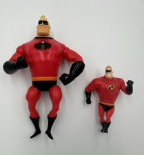 Disney Pixar The Incredibles Mr. Incredible Action Figure Lot of 2 2018