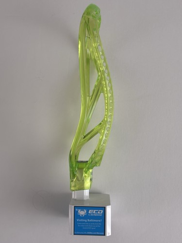 East Coast Dyes (ECD) Unstrung ION Men’s Lacrosse Head - Lime Green - Brand NEW! - Picture 5 of 18