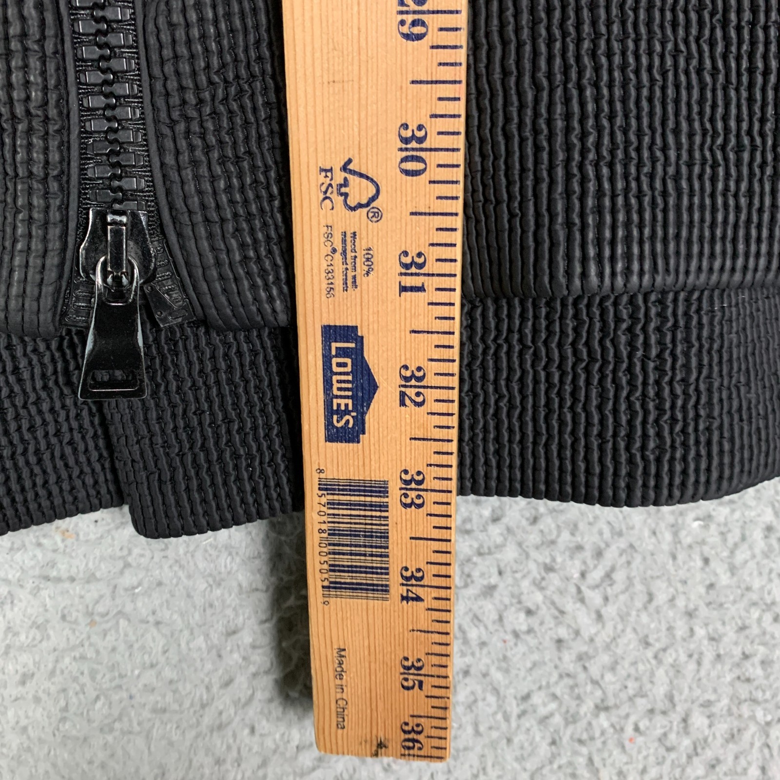 Moncler Verrerie Coat Women's 0 Black Pleat-Back Hooded Down Zip Puffer Jacket thumbnail 13