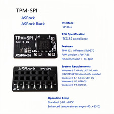 1PCS BRAND NEW TPM 2.0 Security Module For ASRock TPM-SPI Standard Edition