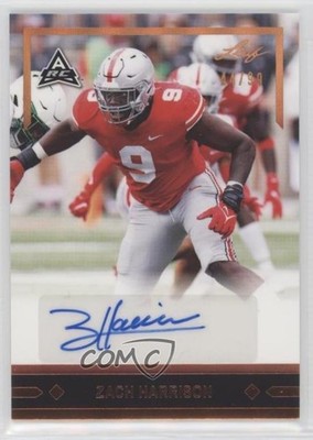 2021 Leaf Memories 1991 Base Bronze Spectrum 44/99 Zach Harrison Auto 0s55