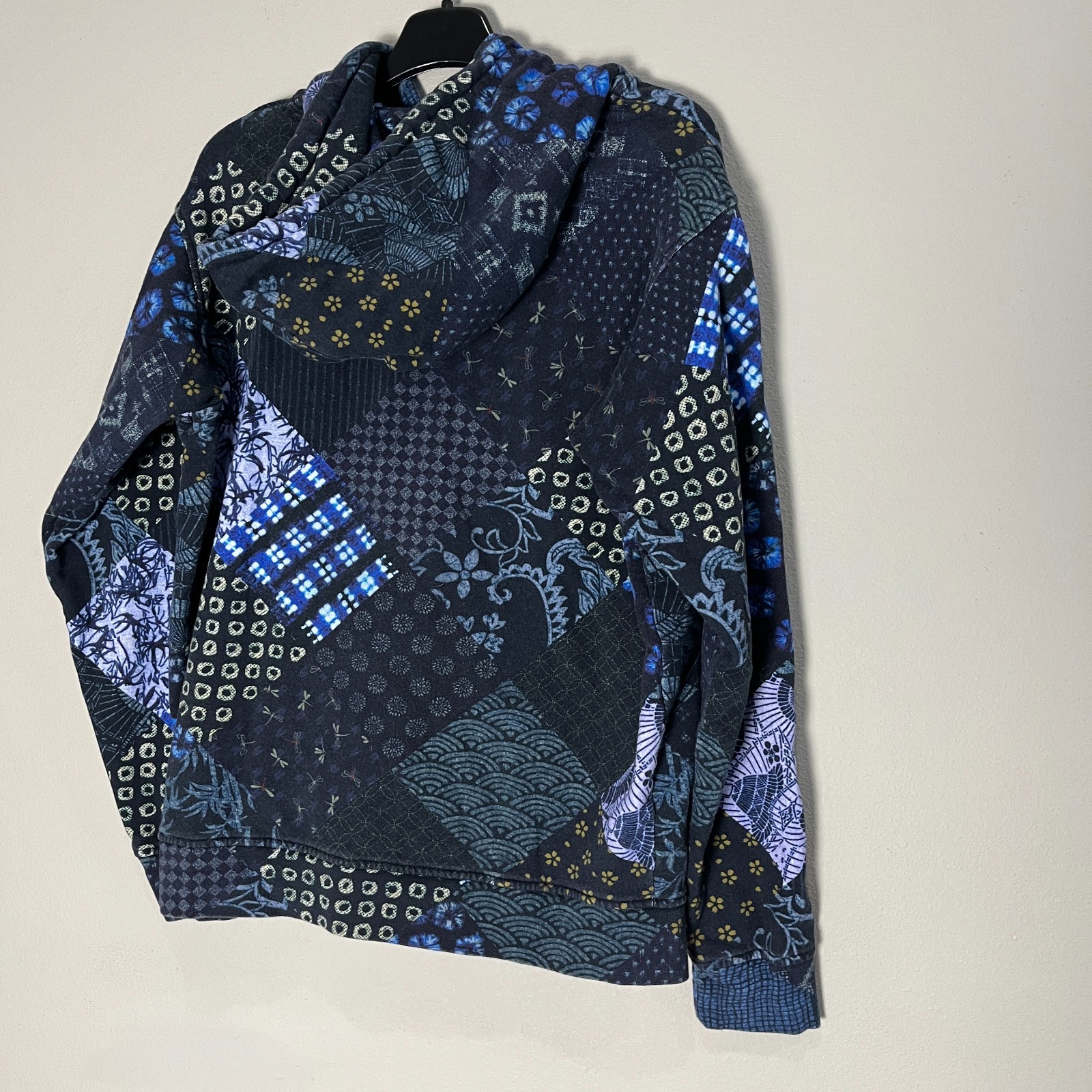 Teddy Fresh Patchwork Pattern Blue Embroidered Lo… - image 6