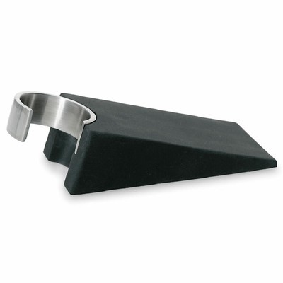 Blomus Türkeil Wedo Türstopper 5x12x3 cm Edelstahl matt Gummi 68308