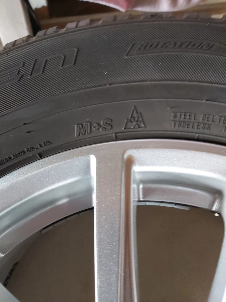 4× Alu-Winteräder 1 Winter gefahren. Für Mitsubishi Auotländer. Preis VB - Bild 3 von 3