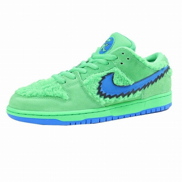 Men US 8.0 NIKE SB x Grateful Dead Dunk Low Dancing Bear CJ5378-300 578326