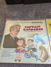 Two Captain Kangaroo Vinyl Albums