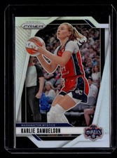 Karlie Samuelson 2024 Panini Prizm WNBA #82 Silver Prizms