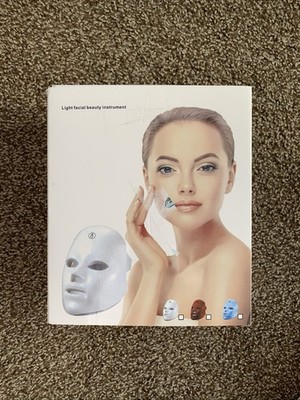 LED Light Therapy Facial Mask   Skin Rejuvenation Beauty Instrument Anti-Aging