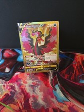 Pokemon TCG: Galarian Moltres V 183/172 Brilliant Stars Gold Secret Rare