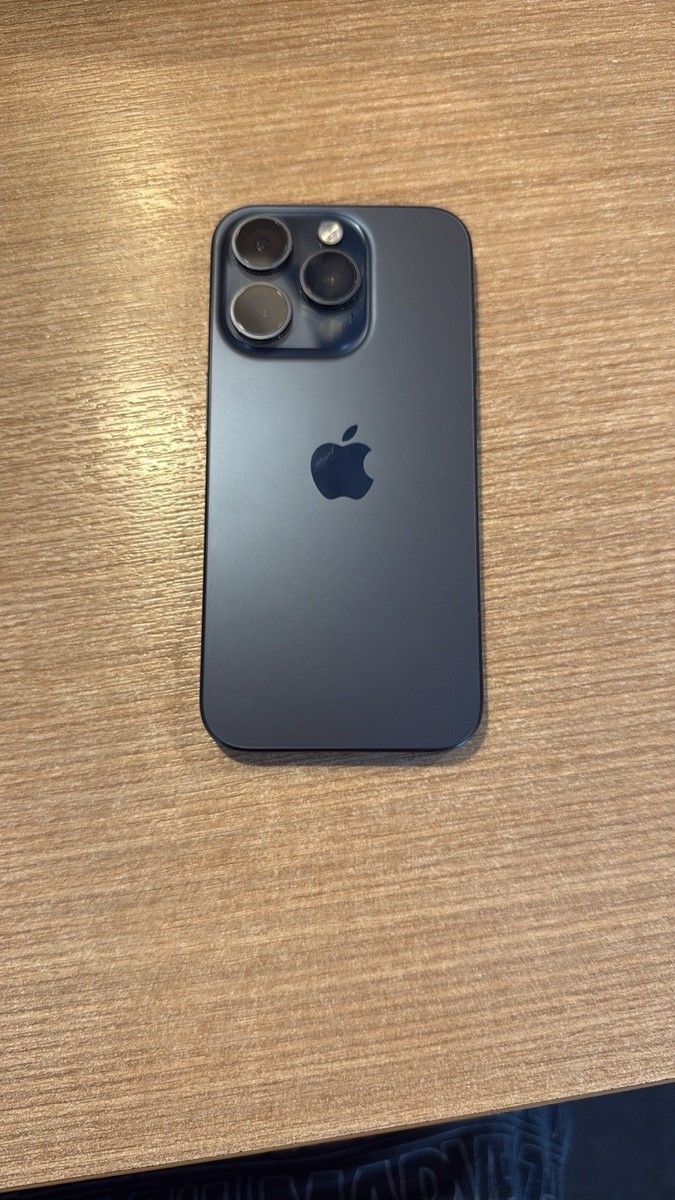 12/22まで【127000→124000】 iPhone15pro128GB Apple iPhone 15 Pro - 128 GB - Blue Titanium (Unlocked) for