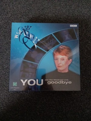Vintage 2001 Weakest Link - You are the Weakest Link. - Brettspiel von Hasbro