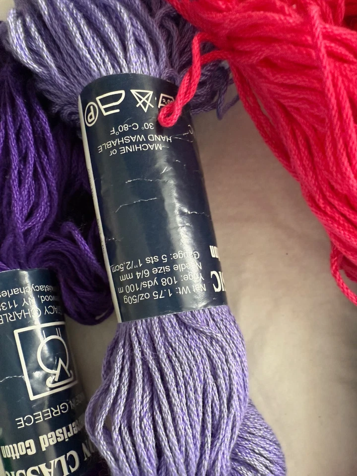 9 - Tahki Stacy Charles Cotton Classic Yarn 100% Mercerised Cotton 50g 108 yrds - Image 3 of 3