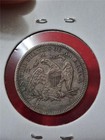Bag of x1 1873 SEATED LIBERTY CIRCULATED 90% SILVER QUATER          #MF-4234 — photo 3