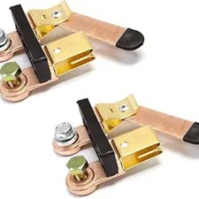 2PCS Side Post Battery Disconnect Switch 12V / 24V 250/750 Top Post Vertical 