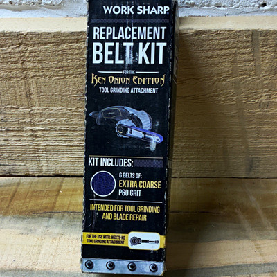 Work Sharp Ken Onion Replacement Belt Kit WSKTS-KO Tool Attachment P60