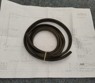 ABB Gasket NOS DWG 7354C21 Tank & Head Casting Size C - New Old Stock 7354-C-21