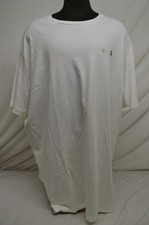 NWT Polo Ralph Lauren Men's White Crew Neck Pony T-Shirt Size 4XLT