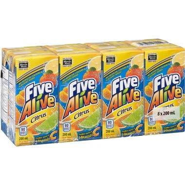 Five Alive Citrus Juice Box (8-Pk) 200ml/6.8 fl. oz | eBay