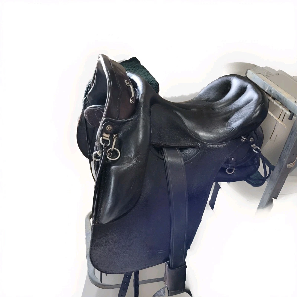 Horka Sangle Sangle Dressage Néoprène Noir Taille 80 Cm