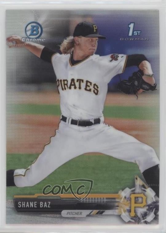 2017 Bowman Draft Chrome Refractor Shane Baz #BDC-44