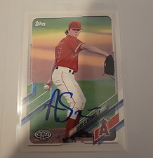Adam Seminaris Signed 2021 Pro Debut Baseball Card Los Angeles Angels #PD63